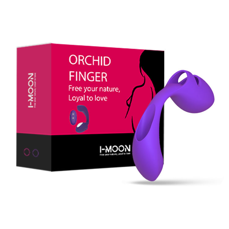 Orchid Finger Vibrator