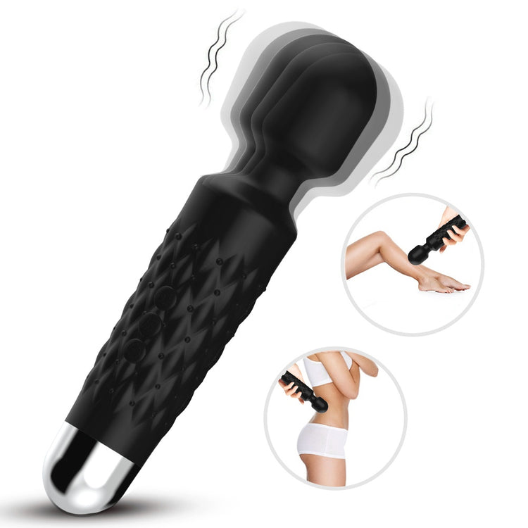 Mini Rechargeable Personal Massager (Black)