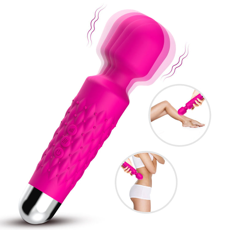 Mini Rechargeable Personal Massager (Red)